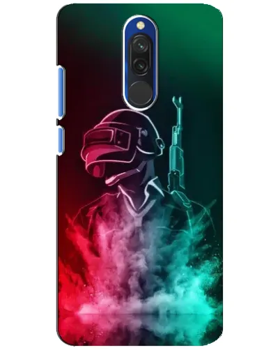 Чехол для Xiaomi Redmi 8 с картинкой «PUBG — огненный воин» Чехол для Xiaomi Redmi 8 с картинкой «PUBG — огненный воин»