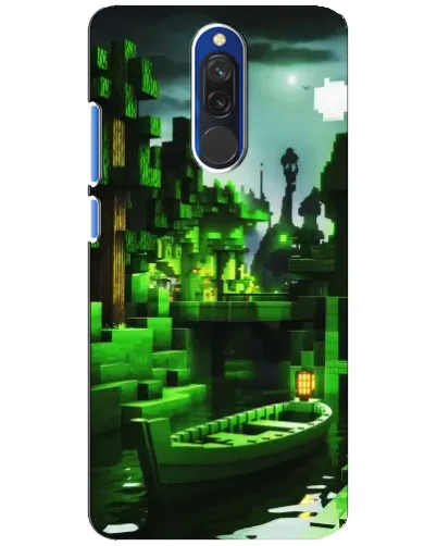 Чехол для Xiaomi Redmi 8 с картинкой «Minecraft лесной пейзаж» Чехол для Xiaomi Redmi 8 с картинкой «Minecraft лесной пейзаж»