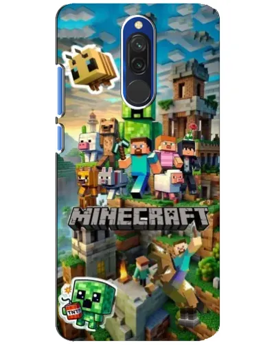 Чехол для Xiaomi Redmi 8 с картинкой «Замок Minecraft» Чехол для Xiaomi Redmi 8 с картинкой «Замок Minecraft»
