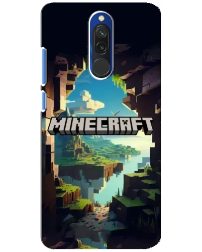 Чехол для Xiaomi Redmi 8 с картинкой «Пещера Майнкрафт» Чехол для Xiaomi Redmi 8 с картинкой «Пещера Майнкрафт»