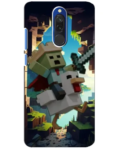 Чехол для Xiaomi Redmi 8 с картинкой «Стив и гусь» Чехол для Xiaomi Redmi 8 с картинкой «Стив и гусь»
