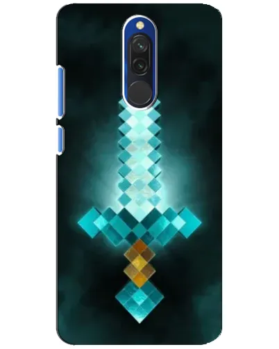 Чехол для Xiaomi Redmi 8 с картинкой «Алмазный меч неон» Чехол для Xiaomi Redmi 8 с картинкой «Алмазный меч неон»
