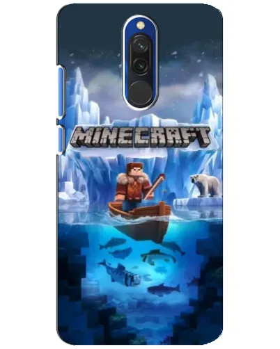 Чехол для Xiaomi Redmi 8 с картинкой «Minecraft ледяной мир» Чехол для Xiaomi Redmi 8 с картинкой «Minecraft ледяной мир»