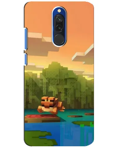 Чехол для Xiaomi Redmi 8 с картинкой «Майнкрафт закат солнца» Чехол для Xiaomi Redmi 8 с картинкой «Майнкрафт закат солнца»
