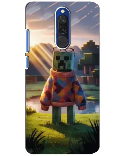 Чехол для Xiaomi Redmi 8 с картинкой «Крипер в свитере» Чехол для Xiaomi Redmi 8 с картинкой «Крипер в свитере»