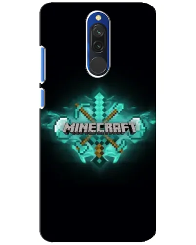 Чехол для Xiaomi Redmi 8 с картинкой «Minecraft Diamond лого» Чехол для Xiaomi Redmi 8 с картинкой «Minecraft Diamond лого»