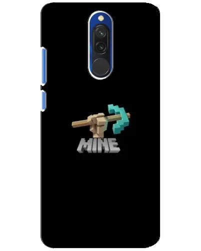 Чехол для Xiaomi Redmi 8 с картинкой «Алмазная кирка» Чехол для Xiaomi Redmi 8 с картинкой «Алмазная кирка»