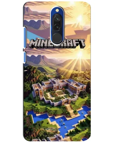 Чехол для Xiaomi Redmi 8 с картинкой «Minecraft панорама» Чехол для Xiaomi Redmi 8 с картинкой «Minecraft панорама»