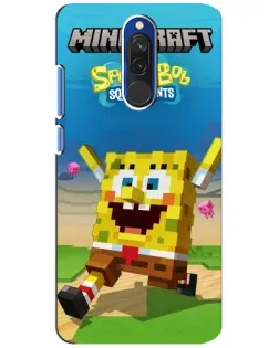 Чехол для Xiaomi Redmi 8 с картинкой «Губка Боб Minecraft» Чехол для Xiaomi Redmi 8 с картинкой «Губка Боб Minecraft»