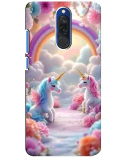 Чехол для Xiaomi Redmi 8 с картинкой «Радуга и единороги» Чехол для Xiaomi Redmi 8 с картинкой «Радуга и единороги»