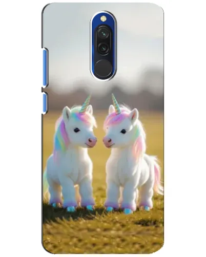 Чехол для Xiaomi Redmi 8 с картинкой «Пара единорогов» Чехол для Xiaomi Redmi 8 с картинкой «Пара единорогов»