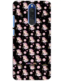 Чехол для Xiaomi Redmi 8 с картинкой «Magic Unicorn паттерн»