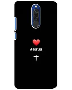 Чохол для Xiaomi Redmi 8 з картинкою «Серце - Jesus» Чохол для Xiaomi Redmi 8 з картинкою «Серце - Jesus»