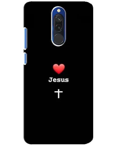 Чехол для Xiaomi Redmi 8 с картинкой «Сердце - Jesus» Чехол для Xiaomi Redmi 8 с картинкой «Сердце - Jesus»