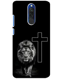Чохол для Xiaomi Redmi 8 з картинкою «Лев та Хрест» Чохол для Xiaomi Redmi 8 з картинкою «Лев та Хрест»