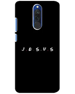 Чехол для Xiaomi Redmi 8 с картинкой «Точки веры J.E.S.U.S.»