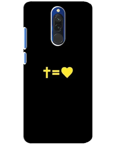 Чехол для Xiaomi Redmi 8 с картинкой «Сердце и Крест» Чехол для Xiaomi Redmi 8 с картинкой «Сердце и Крест»