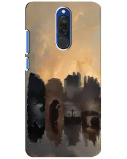Чехол для Xiaomi Redmi 8 с картинкой «Дорога к вере»