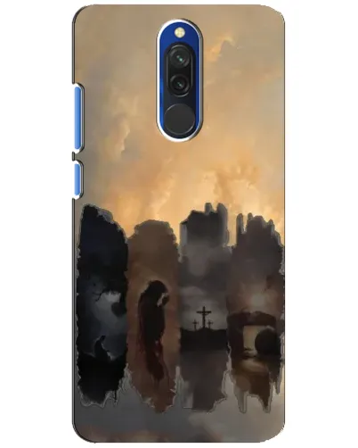 Чехол для Xiaomi Redmi 8 с картинкой «Дорога к вере» Чехол для Xiaomi Redmi 8 с картинкой «Дорога к вере»