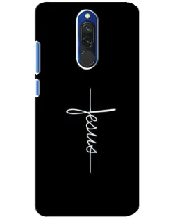 Чехол для Xiaomi Redmi 8 с картинкой «Тонкая линия веры»