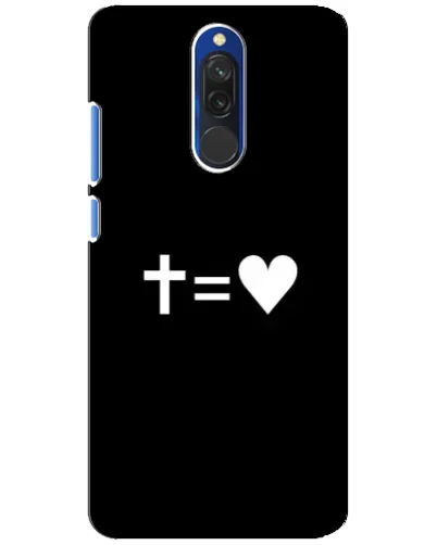 Чехол для Xiaomi Redmi 8 с картинкой «Крест и Сердце» Чехол для Xiaomi Redmi 8 с картинкой «Крест и Сердце»
