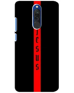 Чехол для Xiaomi Redmi 8 с картинкой «Красная линия веры»