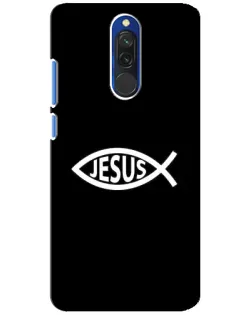 Чехол для Xiaomi Redmi 8 с картинкой «Классический Jesus»