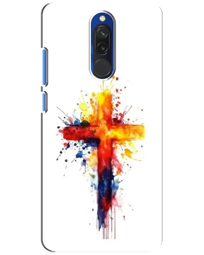 Чехол для Xiaomi Redmi 8 с картинкой «Акварельный крест» Чехол для Xiaomi Redmi 8 с картинкой «Акварельный крест»