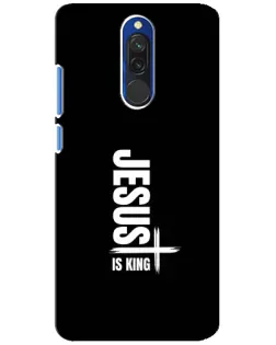 Чехол для Xiaomi Redmi 8 с картинкой «Вертикаль веры Jesus»