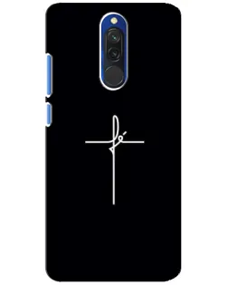 Чехол для Xiaomi Redmi 8 с картинкой «Тонкий крест»