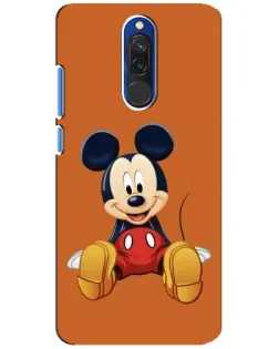 Чехол для Xiaomi Redmi 8 с картинкой «Микки отдыхает»