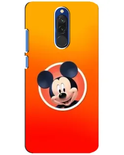 Чехол для Xiaomi Redmi 8 с картинкой «Mickey в круге»