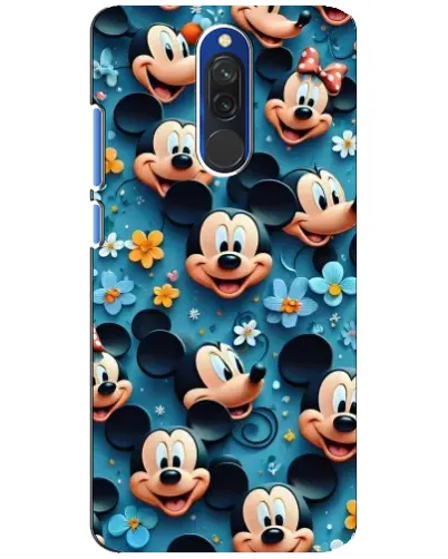 Чехол для Xiaomi Redmi 8 с картинкой «Паттерн Микки и Минни» Чехол для Xiaomi Redmi 8 с картинкой «Паттерн Микки и Минни»