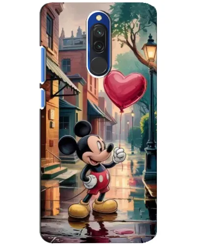 Чехол для Xiaomi Redmi 8 с картинкой «Микки и шарик-сердце» Чехол для Xiaomi Redmi 8 с картинкой «Микки и шарик-сердце»