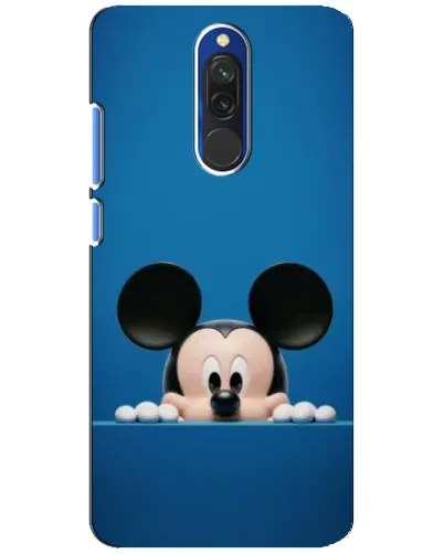 Чехол для Xiaomi Redmi 8 с картинкой «Микки выглядывает» Чехол для Xiaomi Redmi 8 с картинкой «Микки выглядывает»