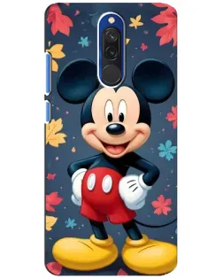 Чехол для Xiaomi Redmi 8 с картинкой «Осенний Mickey Mouse»