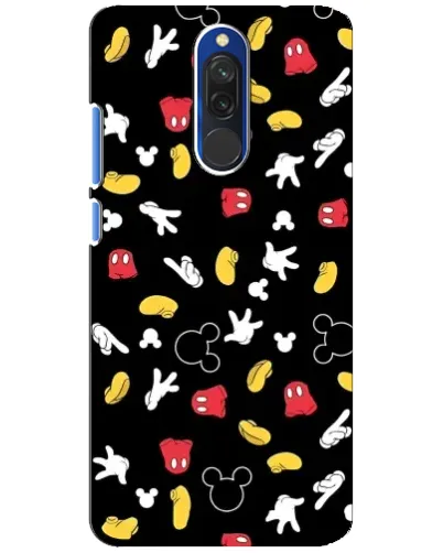 Чехол для Xiaomi Redmi 8 с картинкой «Графический принт лапок» Чехол для Xiaomi Redmi 8 с картинкой «Графический принт лапок»