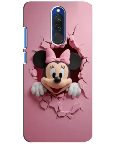 Чехол для Xiaomi Redmi 8 с картинкой «Минни сквозь стену» Чехол для Xiaomi Redmi 8 с картинкой «Минни сквозь стену»