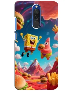 Чехол для Xiaomi Redmi 8 с картинкой «Космический фастфуд» Чехол для Xiaomi Redmi 8 с картинкой «Космический фастфуд»