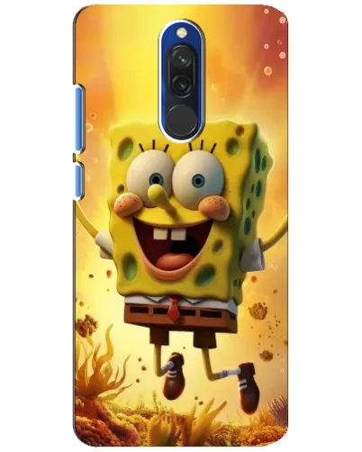 Чехол для Xiaomi Redmi 8 с картинкой «Губка Боб прыгает» Чехол для Xiaomi Redmi 8 с картинкой «Губка Боб прыгает»
