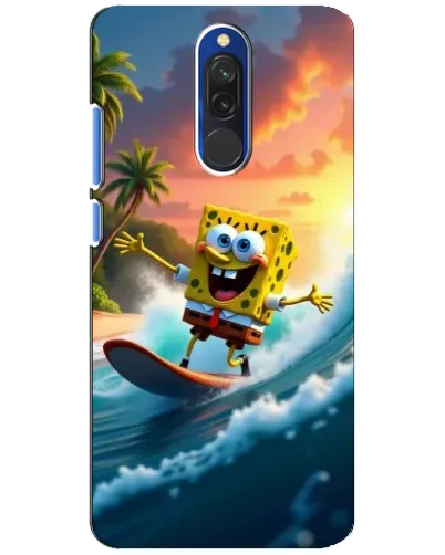 Чехол для Xiaomi Redmi 8 с картинкой «Губка Боб серфингист» Чехол для Xiaomi Redmi 8 с картинкой «Губка Боб серфингист»