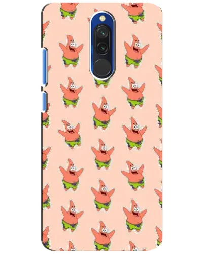 Чехол для Xiaomi Redmi 8 с картинкой «Патрик Стар паттерн» Чехол для Xiaomi Redmi 8 с картинкой «Патрик Стар паттерн»