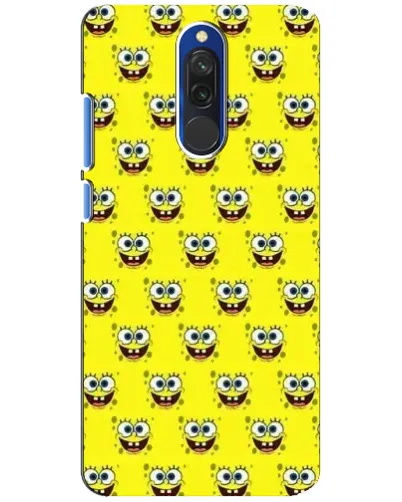 Чехол для Xiaomi Redmi 8 с картинкой «Паттерн Губка Боб» Чехол для Xiaomi Redmi 8 с картинкой «Паттерн Губка Боб»