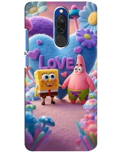 Чехол для Xiaomi Redmi 8 с картинкой «Губка Боб Патрик» Чехол для Xiaomi Redmi 8 с картинкой «Губка Боб Патрик»