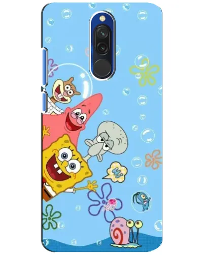 Чехол для Xiaomi Redmi 8 с картинкой «Веселые пузырьки» Чехол для Xiaomi Redmi 8 с картинкой «Веселые пузырьки»