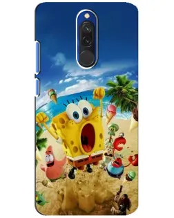 Чехол для Xiaomi Redmi 8 с картинкой «Развлечения на пляже»