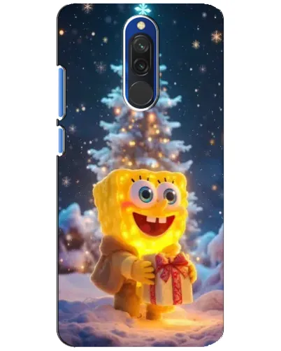Чехол для Xiaomi Redmi 8 с картинкой «Рождественский Спанч Боб» Чехол для Xiaomi Redmi 8 с картинкой «Рождественский Спанч Боб»