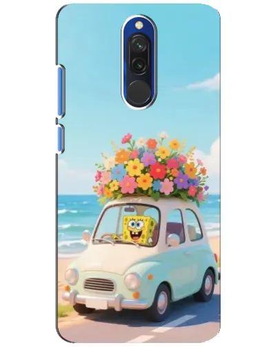 Чехол для Xiaomi Redmi 8 с картинкой «Автомобильное путешествие» Чехол для Xiaomi Redmi 8 с картинкой «Автомобильное путешествие»