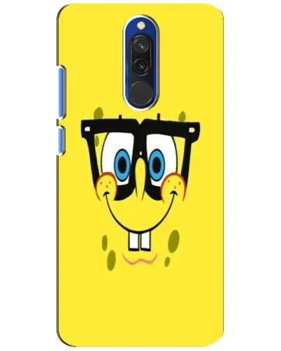 Чехол для Xiaomi Redmi 8 с картинкой «Минималистичный Спанч Боб» Чехол для Xiaomi Redmi 8 с картинкой «Минималистичный Спанч Боб»