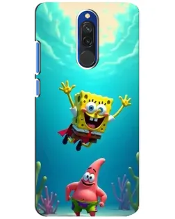 Чехол для Xiaomi Redmi 8 с картинкой «Спанч Боб под водой» Чехол для Xiaomi Redmi 8 с картинкой «Спанч Боб под водой»